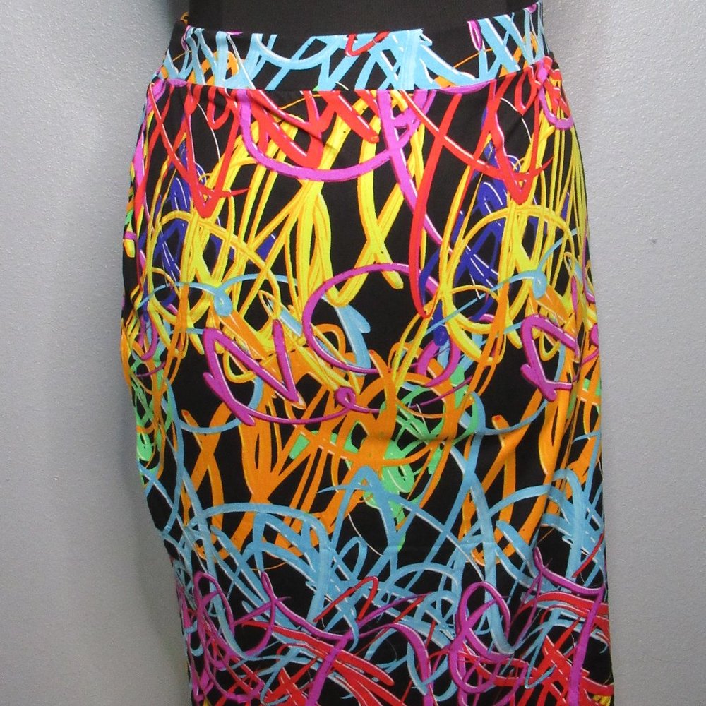 Rainbow Pencil Skirt